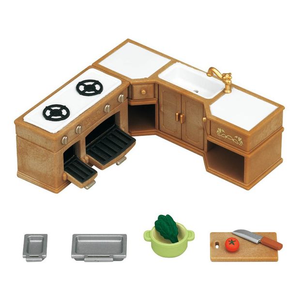 Kitchen Stove, Sink & Counter Set-product