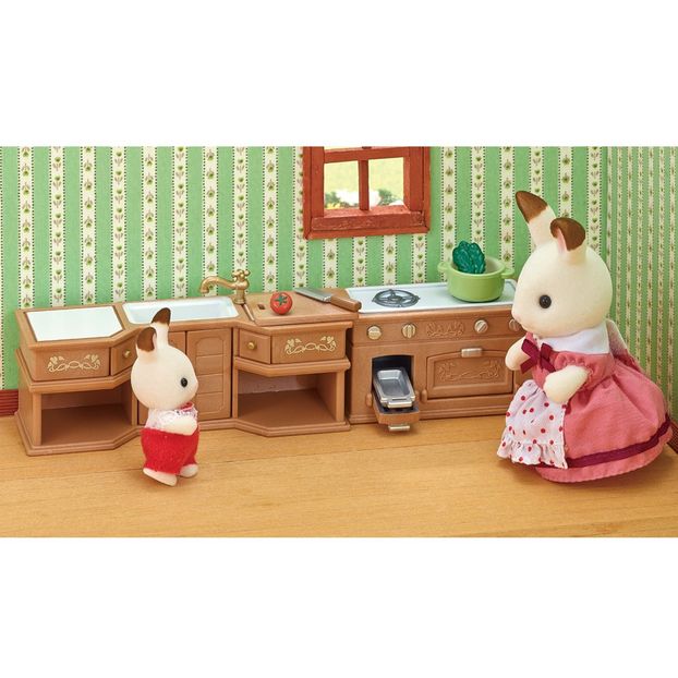 Kitchen Stove, Sink & Counter Set-product