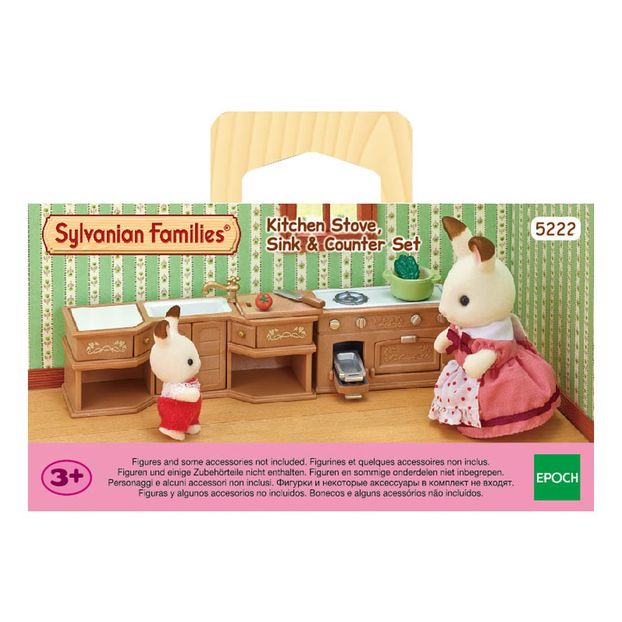 Kitchen Stove, Sink & Counter Set-product