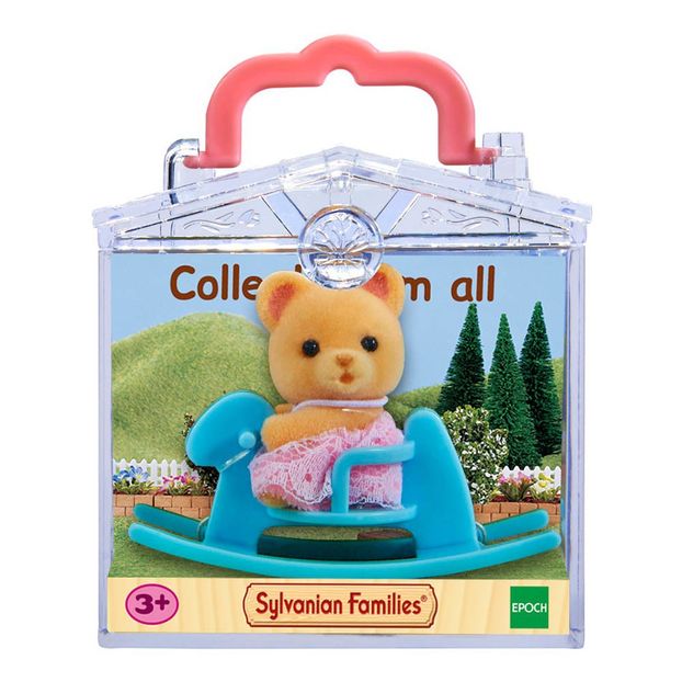 Baby Carry Case Bear on Rocking Horse-product