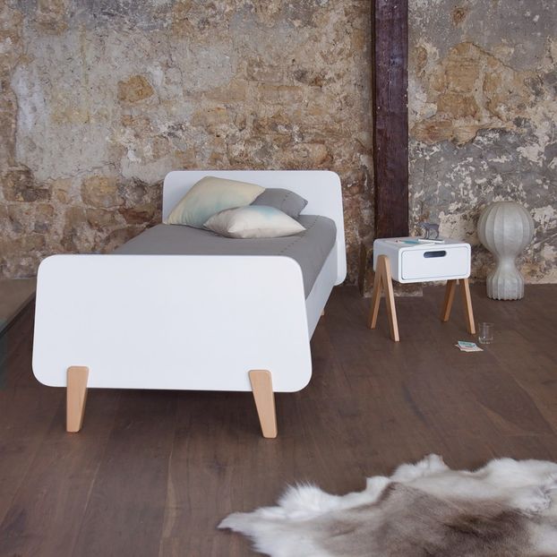 Lit MM pieds bois naturel-product
