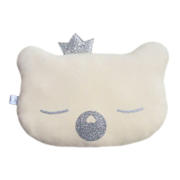 Doudou coussin l'ourson Roi 28x23 cm-product