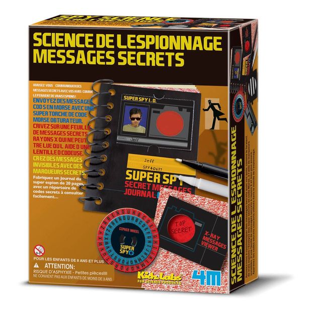 Spy Science Secret Message Kit-product