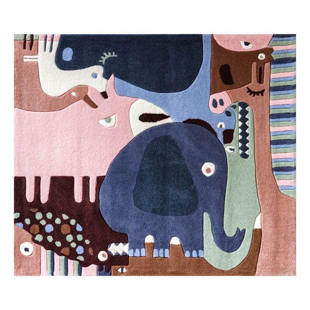 Alfombra puzzle animales-product