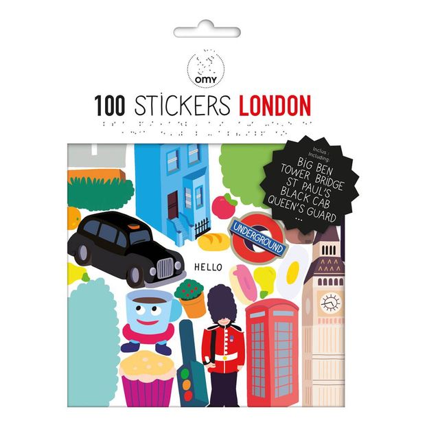 London Wall Stickers - Set of 100-product