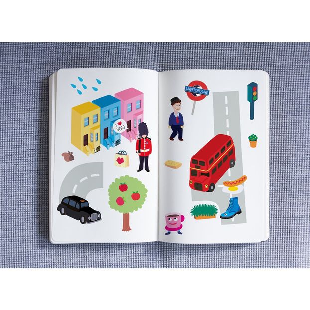 London Wall Stickers - Set of 100-product