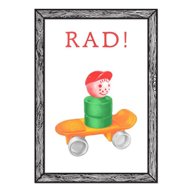 Affiche Rad 29,7x42 cm-product