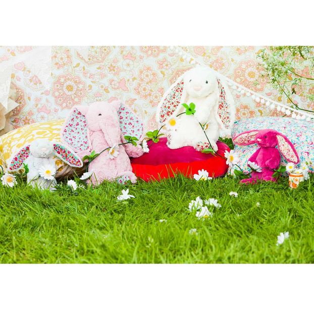 Peluche conejo Blossom crema y liberty-product