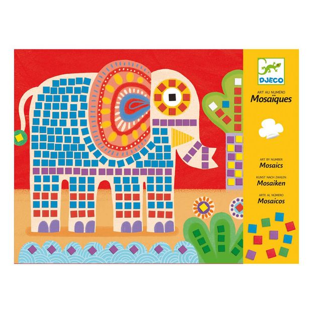 Mosaico elefante y caracol-product