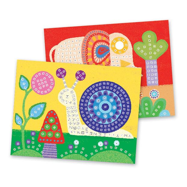 Mosaico elefante y caracol-product
