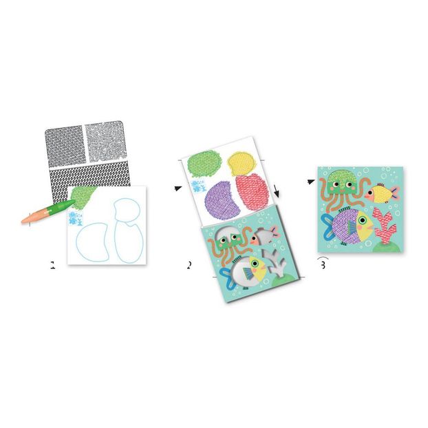 Magali's Friends Scratch Pictures-product