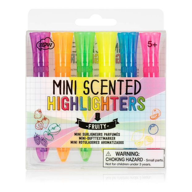 Surligneurs fluos parfumés - Set de 6-product
