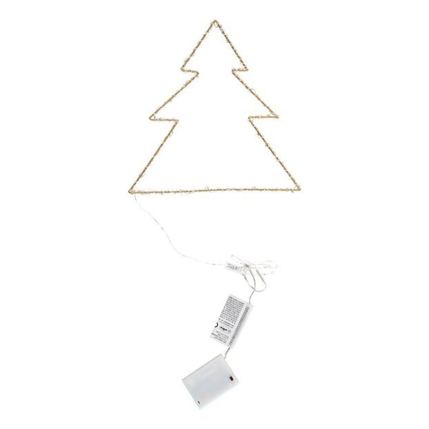 Veilleuse LED mini Sapin Zoé Rumeau x Smallable Gold-product