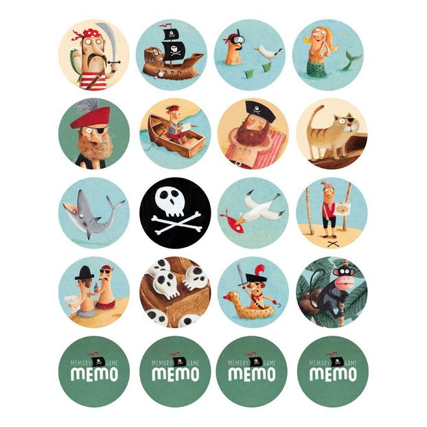 Jeux du mémo pirate-product