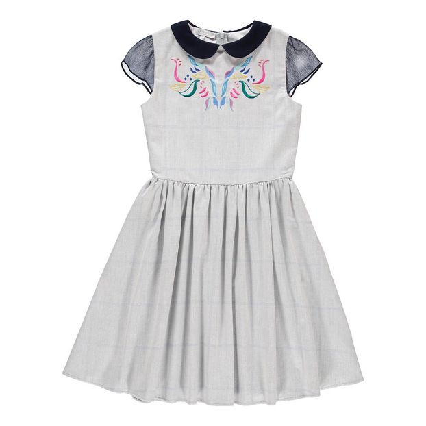 Robe Brodée Coton Bio Up North-product