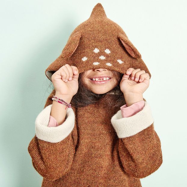 Burnou Baby Alpaga Bambi-product