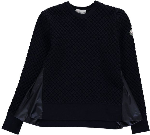 Maglione con dettagli in nylon-product