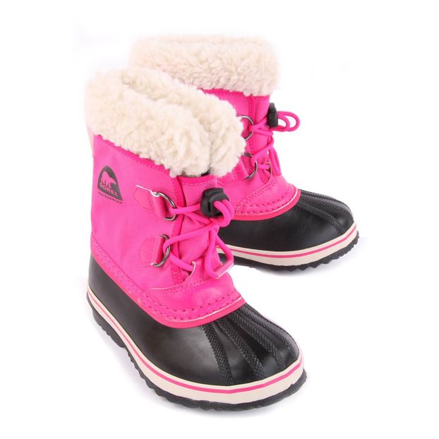 Fur-Lined Waterproof Nylon Yoot Pac Boots-product