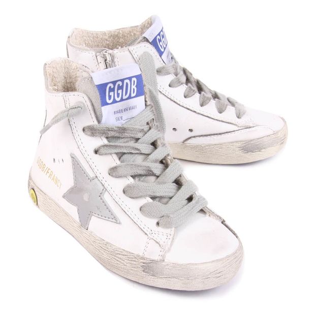 Francy Leather Trainers with Zip-product