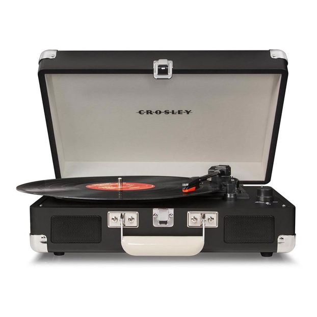 Tocadiscos Crosley Cruiser pizarra para personalizar Negro-product