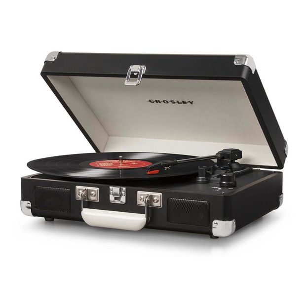 Tocadiscos Crosley Cruiser pizarra para personalizar Negro-product