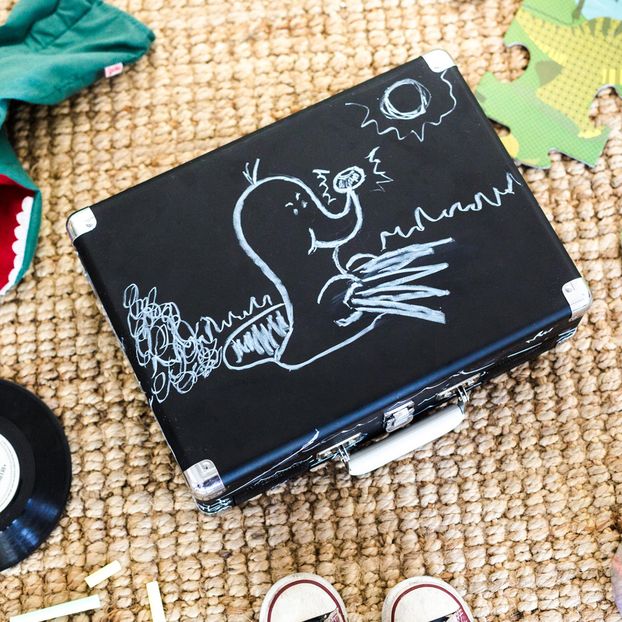 Tocadiscos Crosley Cruiser pizarra para personalizar Negro-product