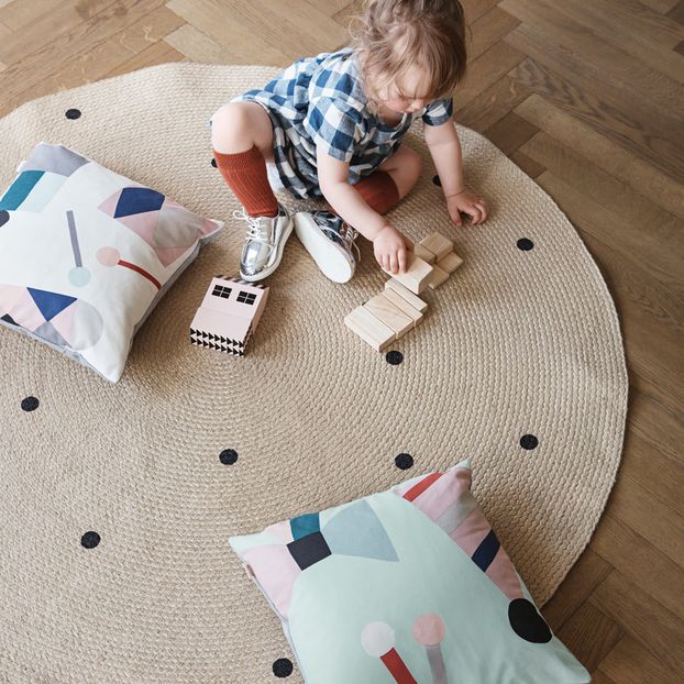 Coussin Party en coton bio -product