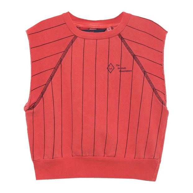 Sweat Rayé Délavé Sans Manches Hippos-product