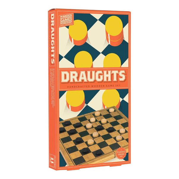 Multicoloured Wood Draughts-product