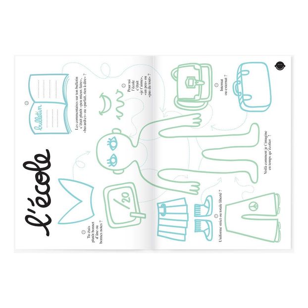 Cahier Grand-parent/enfant "Papi, Mamie et moi !"-product