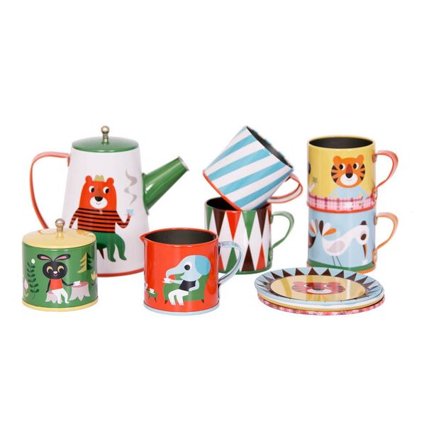 Metal Doll's Tea Set-product