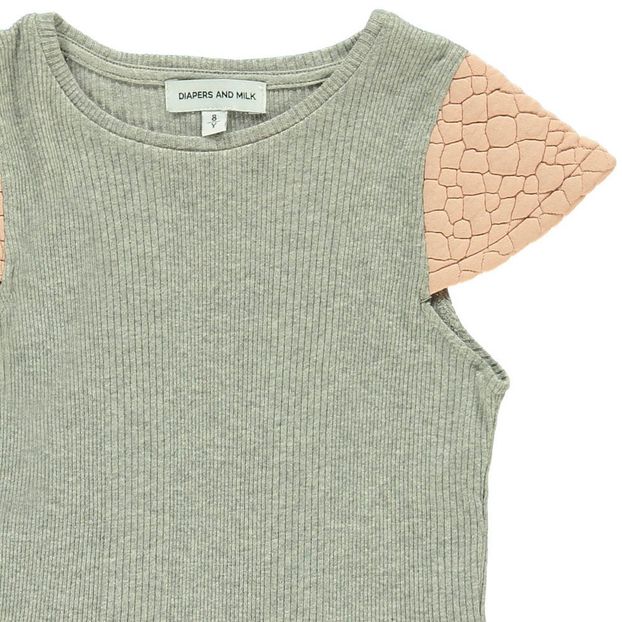 Top Bi-matière Luxembourg Rose pâle-product