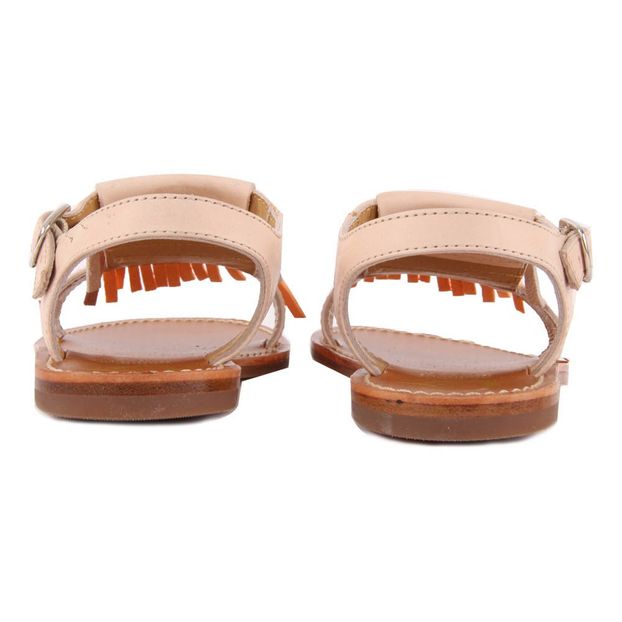 Sandales Cuir Frange Boucle -product