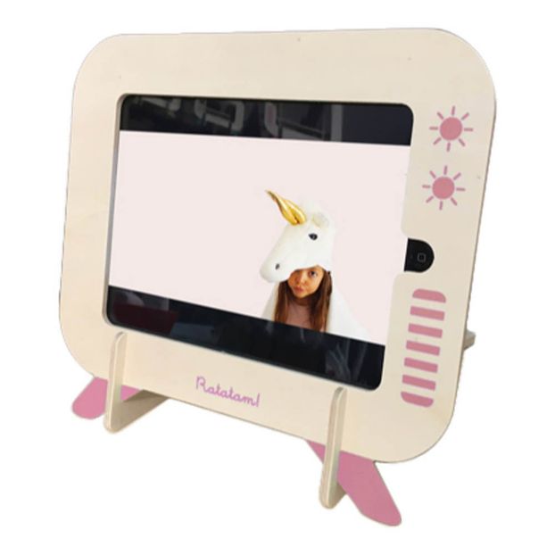 Porte tablette en bois-product
