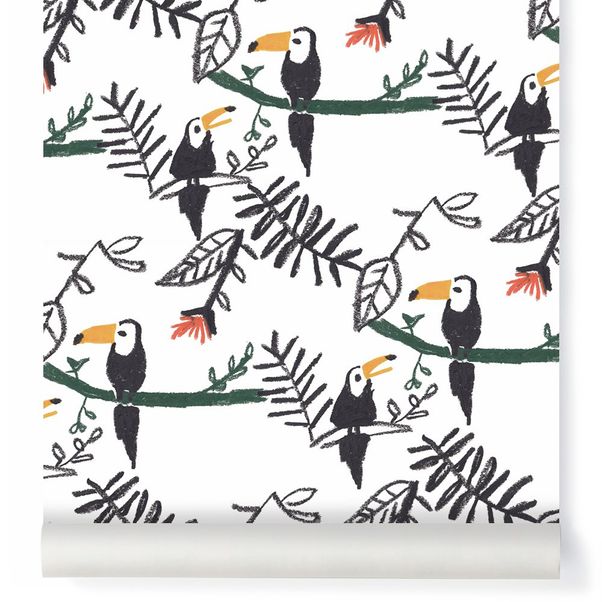 Papier-peint Toucans 10x0,53 mètres-product