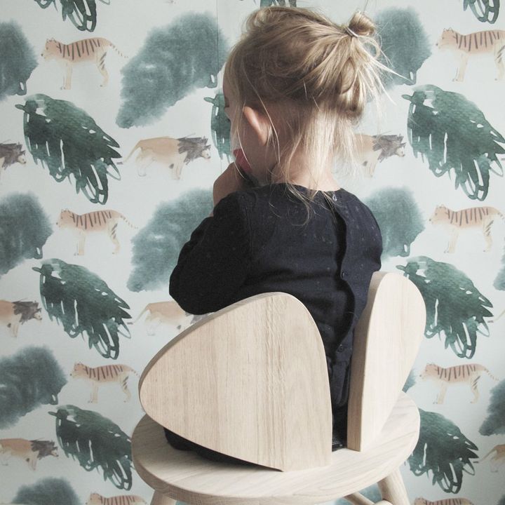 Safari Wallpaper 10x0.53 metres Green- Product image n°2