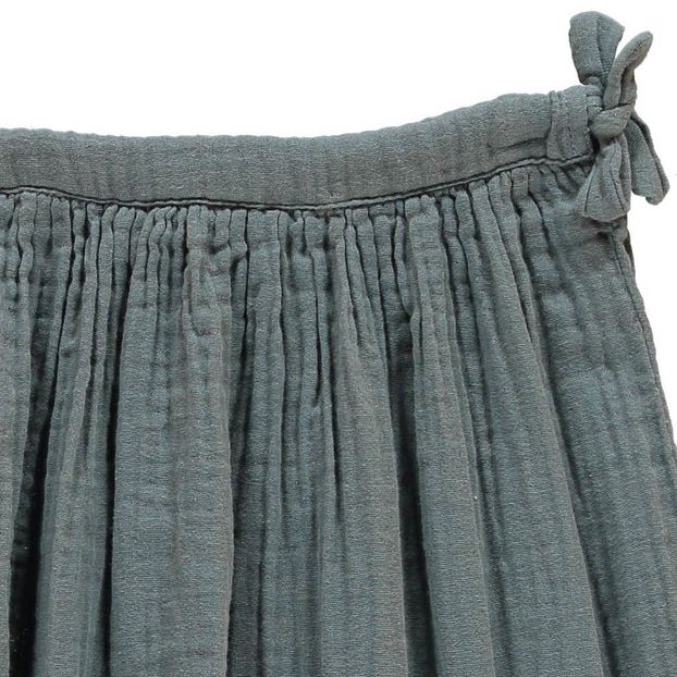 Ava Maxi Skirt Grey blue-product