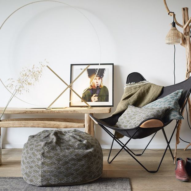 Sitzkissen Jacquard Stone Washed Kilim -product