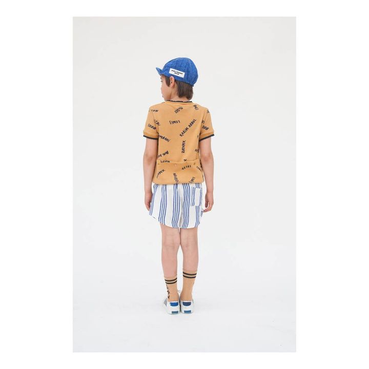 T-shirt Maille The Legends Gino | Camel- Image produit n°4