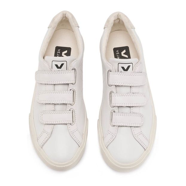 3-Lock Leather Velcro Trainers-product