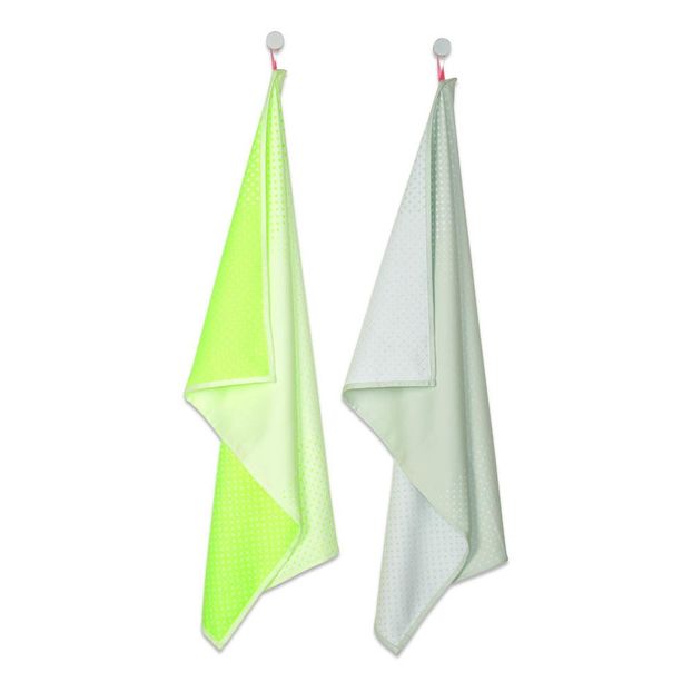 Block Dots Cotton Tea Towels - Set of 2-product