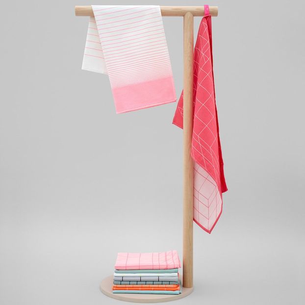 Block Dots Cotton Tea Towels - Set of 2-product