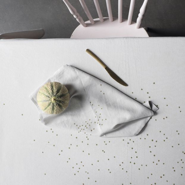 Mantel mestizo Lina Estampado lluvia oro-product