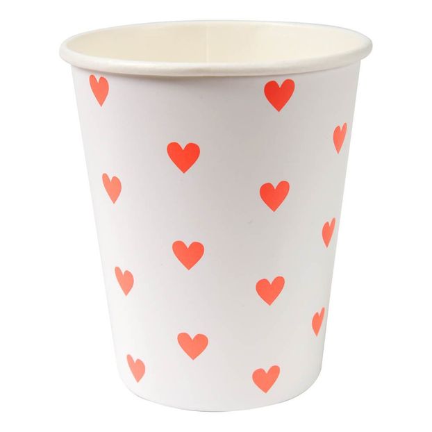 Heart Paper Cups - Set of 8-product