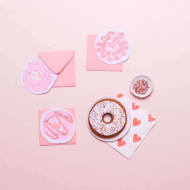 Heart Paper Napkins - Set of 20-product