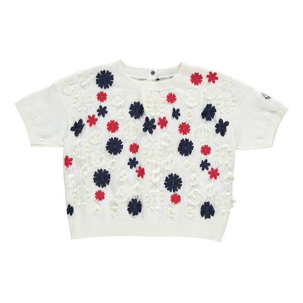 Pullover Manga Corta Flores -product
