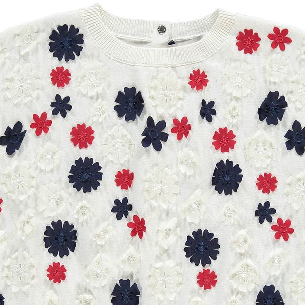 Floral Short Sleeved Jumper-product