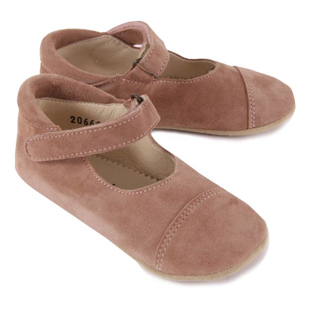 Patucos Bailarinas Ante Velcro-product