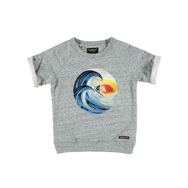 Sweat Manches Courtes Surfer Brodé Triton-product
