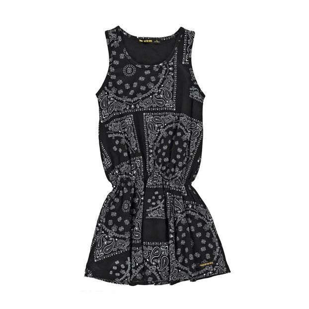 Summer Bandana Print Dress-product